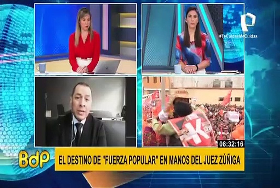 Abogado de Fuerza Popular sobre audiencia: fiscal Pérez no ofreció pruebas nuevas