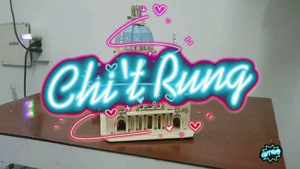 Chít Rung lắp ráp mô hình nhà thờ [ Miniature S.T Pauls CATHEDRAL Model ] Woodcraft Construction Kit 3D