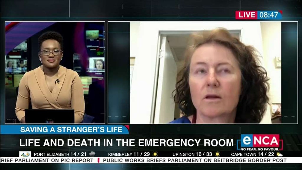 A doctor releases a book about emergency room thrilss
