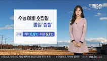 [날씨] 수능 아침 기온 영하권…건조 특보 확대