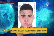 Sicarios en mototaxi asesinan a balazos a dos jóvenes en VMT