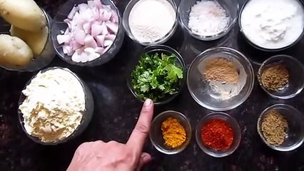 HOW TO MAKE AALOO PYAZ KE PAKORE | Nirmal Bhoj