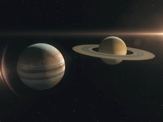 Júpiter y Saturno más cerca por primera vez desde la Edad Media