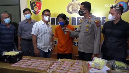 Ternyata Ini Cara Pelaku Palsukan Uang Pecahan Rp 100 Ribu