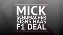 Mick Schumacher signs Haas F1 deal