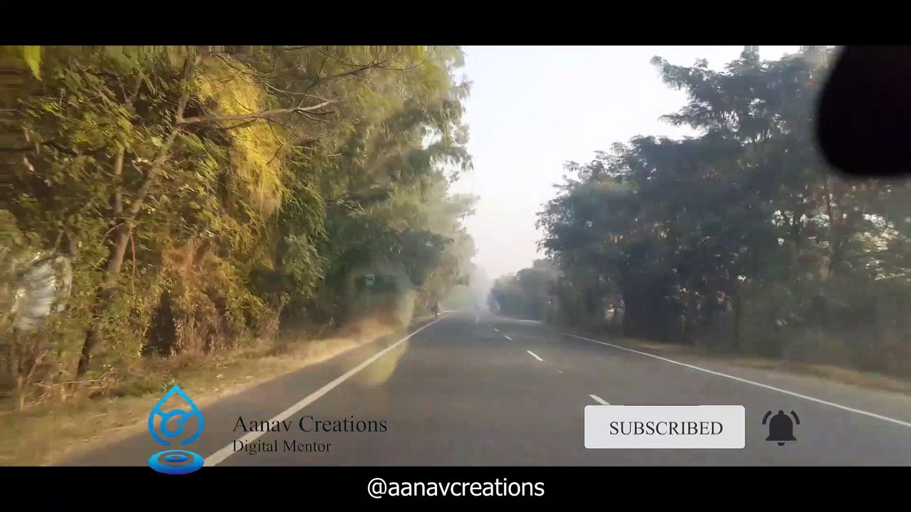 Dekho aaj Hme Raste me kon Mila | A New Person was travelling along with our Car | Aanav creations |