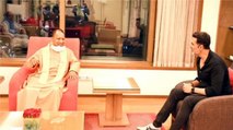 CM Yogi Adityanath meets Akshay Kumar in Mumbai