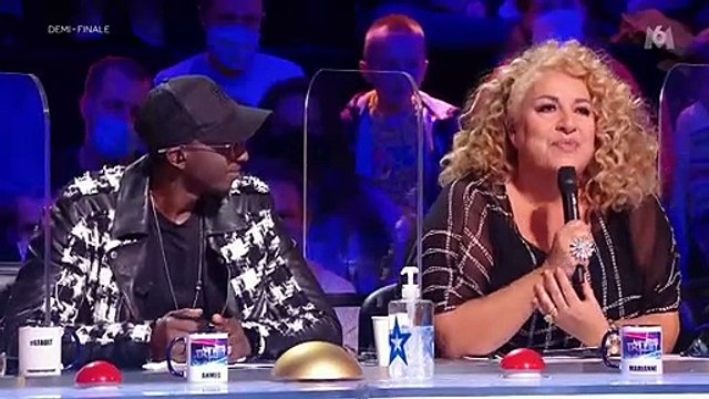 La France a un incroyable talent : Marianne James en larmes après la prestation du slameur Bernard