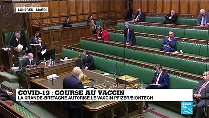 Covid-19 : le Royaume-Uni autorise l'usage du vaccin Pfizer-BioNTech