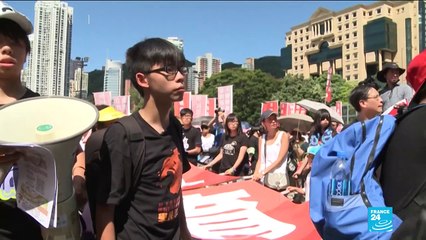 Hong Kong : le militant Joshua Wong condamné à une peine d'emprisonnement