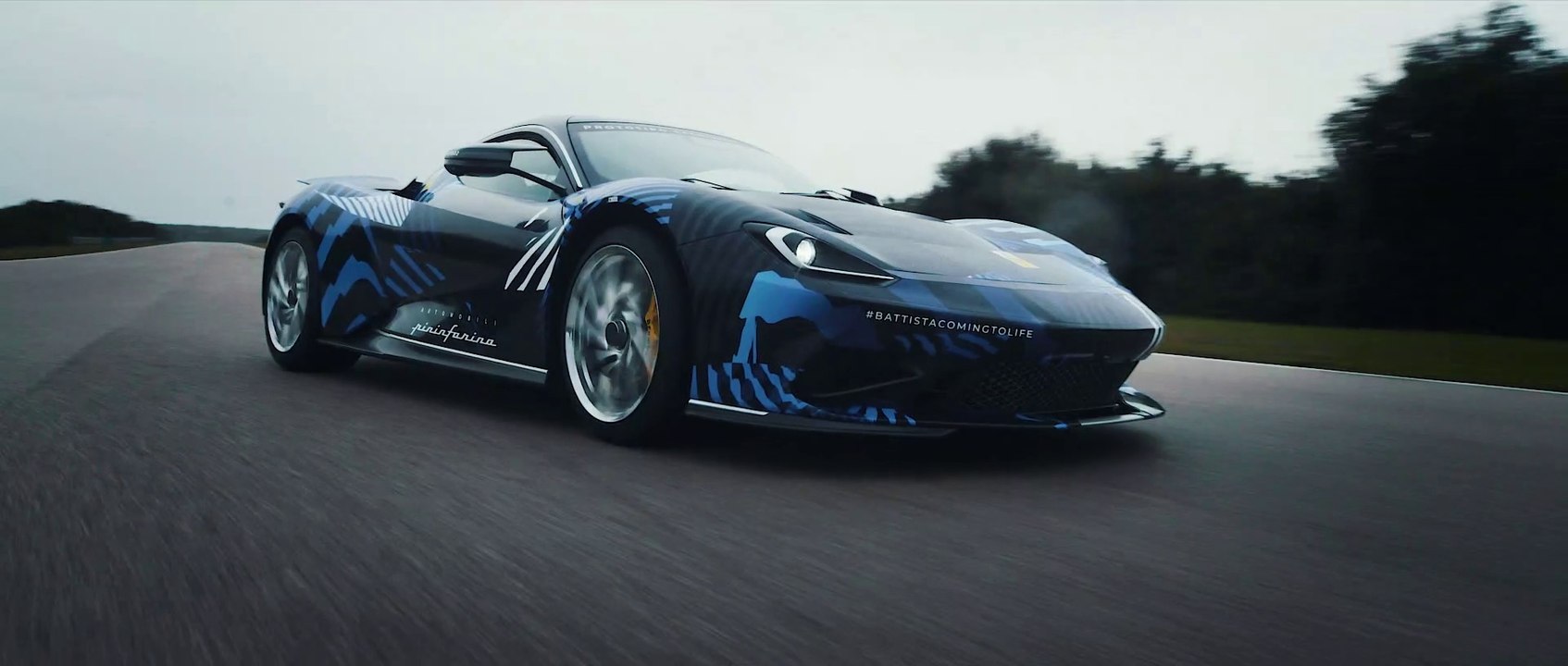 Pure power: Automobili Pininfarina completes first high-speed tests for Battista electric hypercar at Nardò
