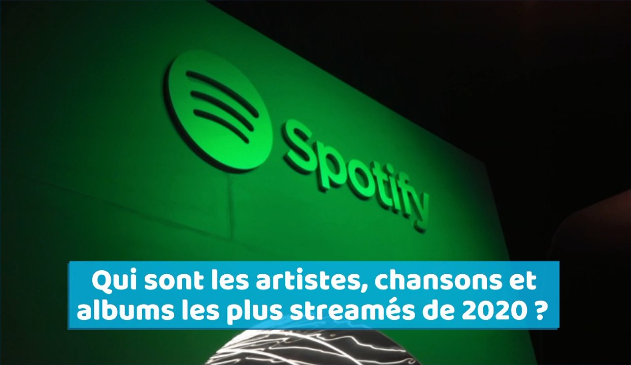 Spotify dévoile les artistes, chansons et albums les plus écoutés de 2020