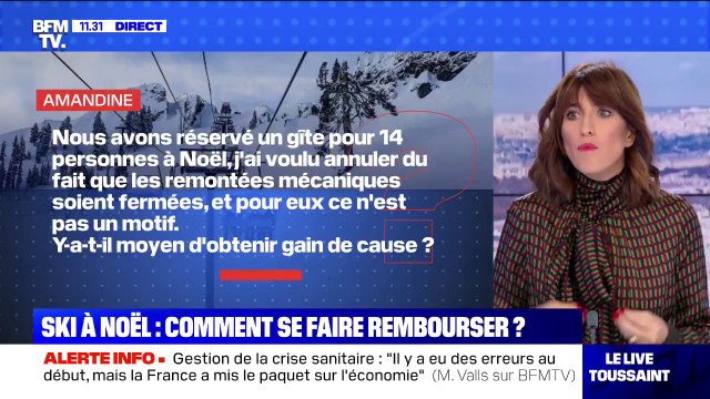 Ski à Noël: comment se faire rembourser ? - BFMTV répond à vos questions
