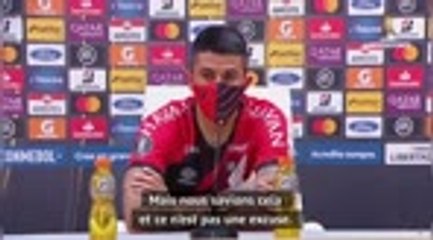 Libertadores - Lucho González : "Nous quittons cette compétition la tête haute"