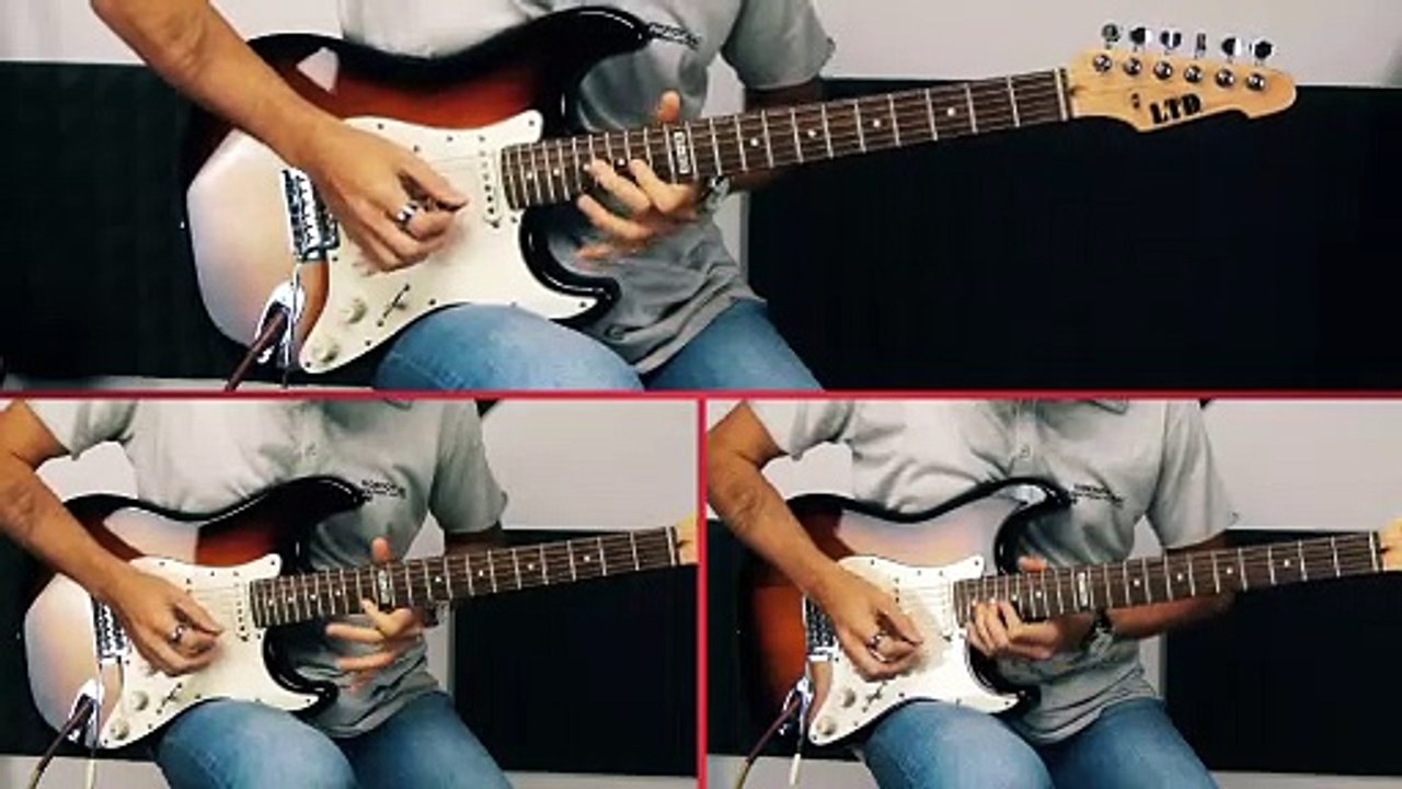 Pink Floyd - Dogs - 2nd Solo (Guitar Tutorial)