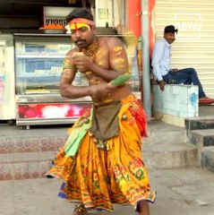 Nomads Of The Potraj Tribe Whip Themselves For Alms