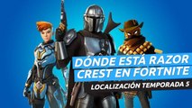 Dónde está la Razor Crest en Fortnite temporada 5 - localización de la nave de Mando