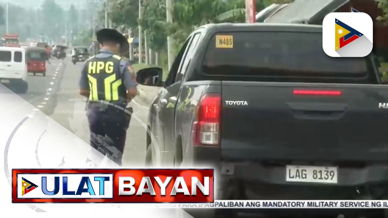 #UlatBayan | 'Oplan Lambat Bitag Sasakyan,' isinagawa sa Davao City; Ilang mga unregistered vehicle, nahuli