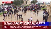 Azerbaycan'da 10 Kasım tarihi 'Zafer Günü' ilan edildi