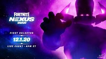 Fortnite Nexus War Live Event Date & Time (Fight Galactus)  - Fortnite News