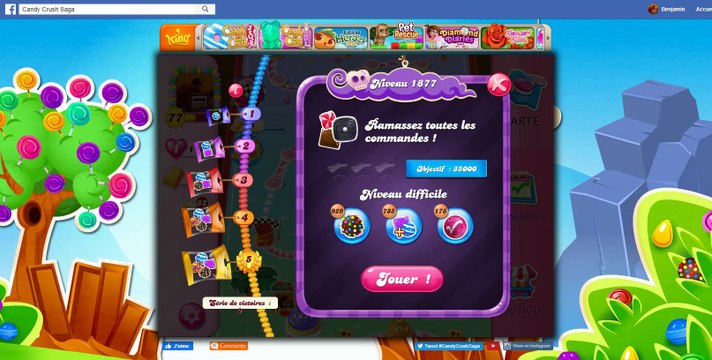 Candy Crush-Level 1877