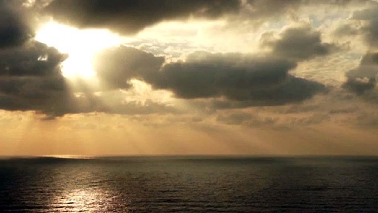 Sun Sea Cloudsnatural beautiful royalty Free Stock no copyright video Free for commercial use dron dron aerial view