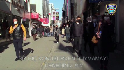 Samsun Emniyetinden engellilere özel klip
