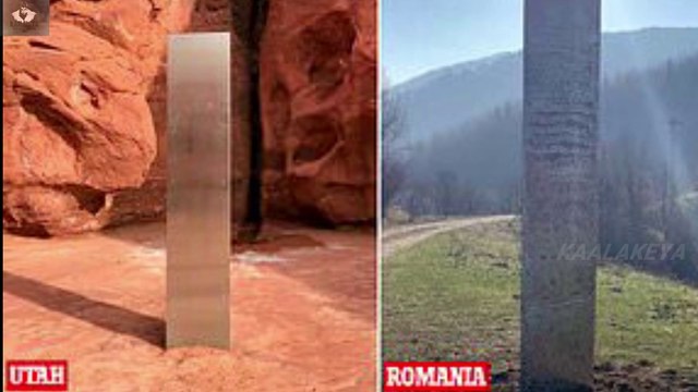 Mysterious Metal Monolith found in Utah Dessert and Romania||Mystery Explained||Explained in Tamil||