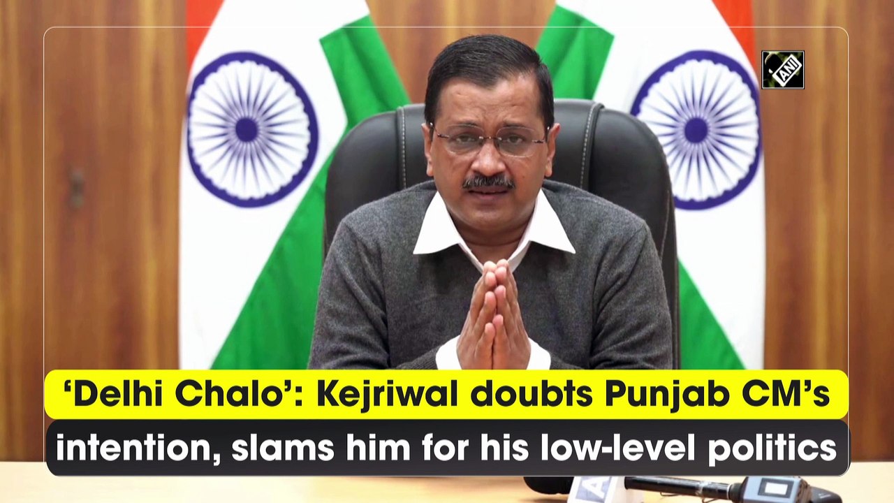 ‘Delhi Chalo’: Kejriwal doubts Punjab CM’s inte...