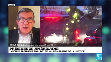 Présidentielle américaine : "Aucune preuve de fraude" selon le ministre de la justice, un coup dur pour D.Trump