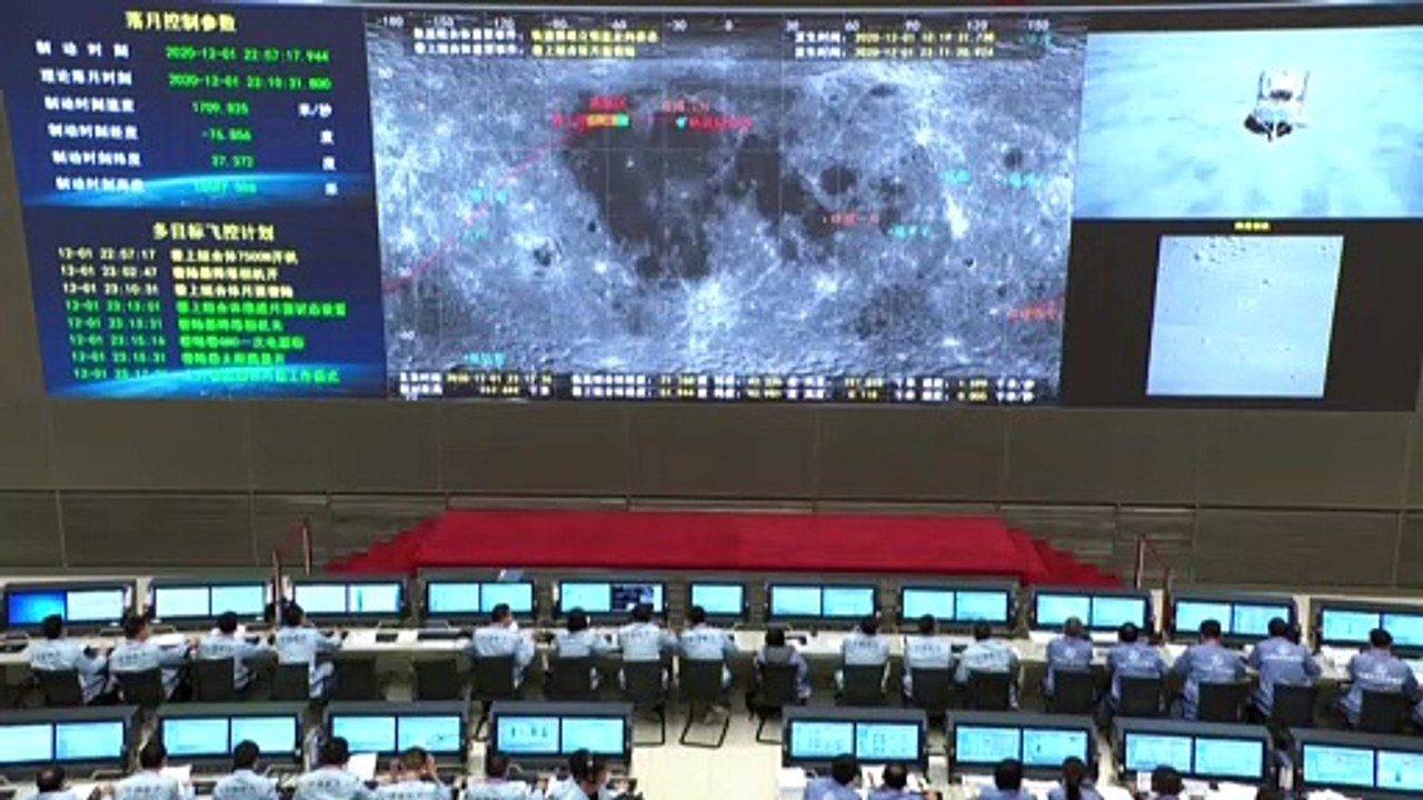 'Dritter Kleiner Schritt': Chinas Sonde Chang'e 5 sammelt Proben auf dem Mond