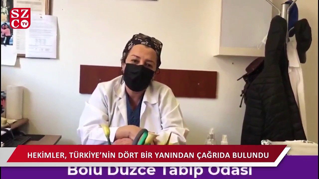 Hekimlerden videolu çağrı: Covid-19 sağlık çalışanları için meslek hastalığı kabul edilsin
