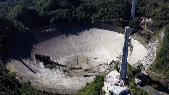 Τέλος εποχής για το ραδιοτηλεσκόπιο του Αρεσίμπο στο Πούερτο Ρίκο έπειτα από 57 χρόνια