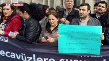 Cinsel saldırıyla suçlanan CHP'li İlçe Başkan Yardımcısı 'Kadına Şiddete Hayır' eylemine katılmış