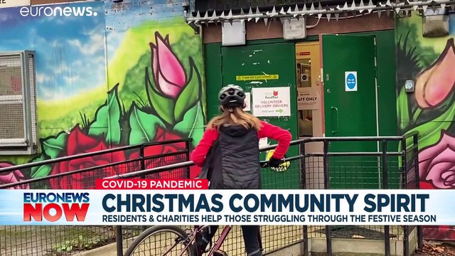 Charities report huge increase in distribution of food parcels in UK as Christmas looms