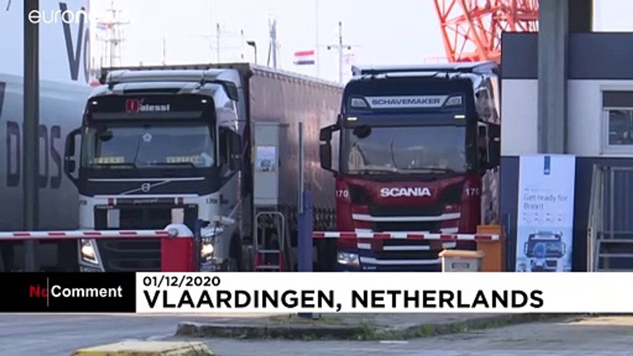Brexit-Monster warnt sorglose Trucker in Rotterdam: "Seid bereit!"