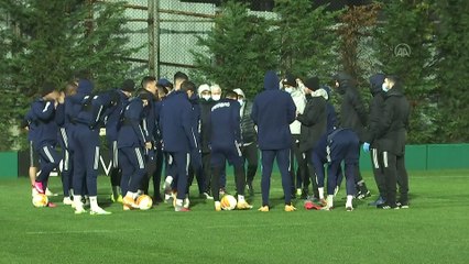 İSTANBUL - Karabağ, Maccabi Tel Aviv maçı hazırlıklarını tamamladı