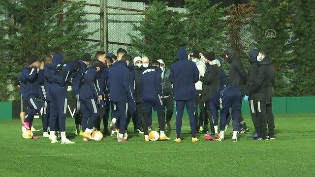 İSTANBUL - Karabağ, Maccabi Tel Aviv maçı hazırlıklarını tamamladı