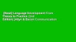 [Read] Language Development From Theory to Practice (2nd Edition) (Allyn & Bacon Communication