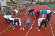 VERVIERS reprise des entrainements d'athlétisme pour les jeunes au club des Hautes Fagnes