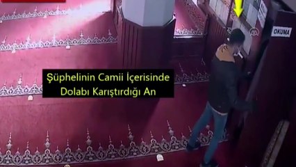 GAZİANTEP - Cami ve iş yerinden hırsızlık güvenlik kamerasında