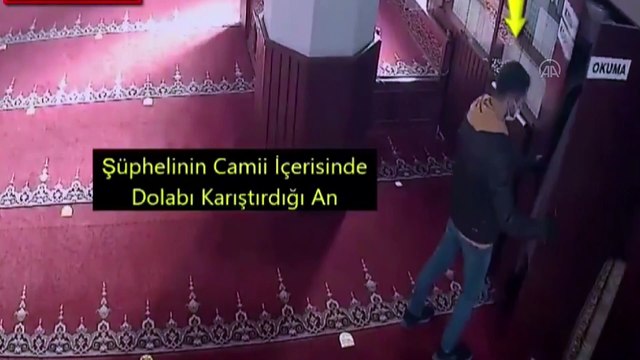 GAZİANTEP - Cami ve iş yerinden hırsızlık güvenlik kamerasında