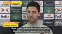 Arteta backs temporary substitutions for concussions after Luiz clash