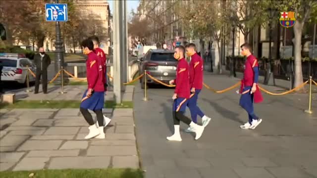 El Barcelona se entrena en la misma mañana del partido de Champions ante el Ferencváros