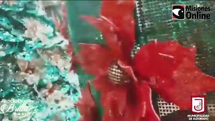 Eldorado Brilla iglesias también se sumaron a la decoración navideña de vidrieras y barrios