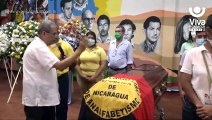 Rinden homenaje al profesor Miguel de Castilla en la UNAN Managua