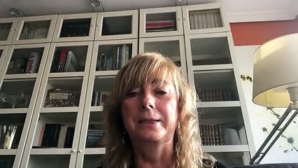 Primera aparición pública de la consejera Ollo tras superar la Covid-19: así ha reivindicado el euskera para Navarra