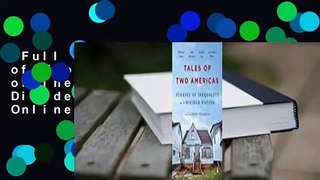Full E-book  Tales of Two Americas: Stories of Inequality in a Divided Nation  For Online