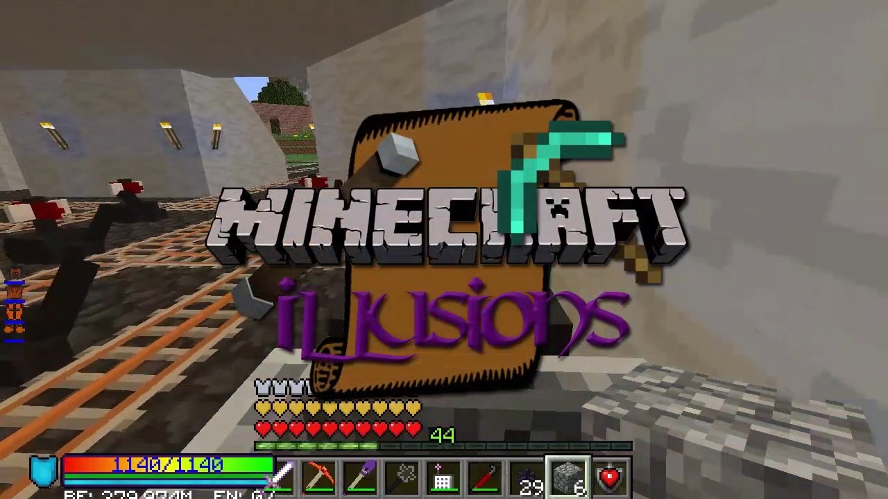 Minecraft Illusions 23: Straßenbahnen & Fensterbau
