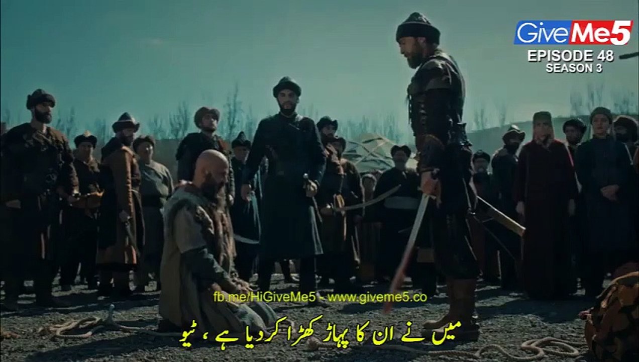 Death scene 2 |  Dirilis Ertugrul Season 3 Episode 34 in Urdu Subtitle